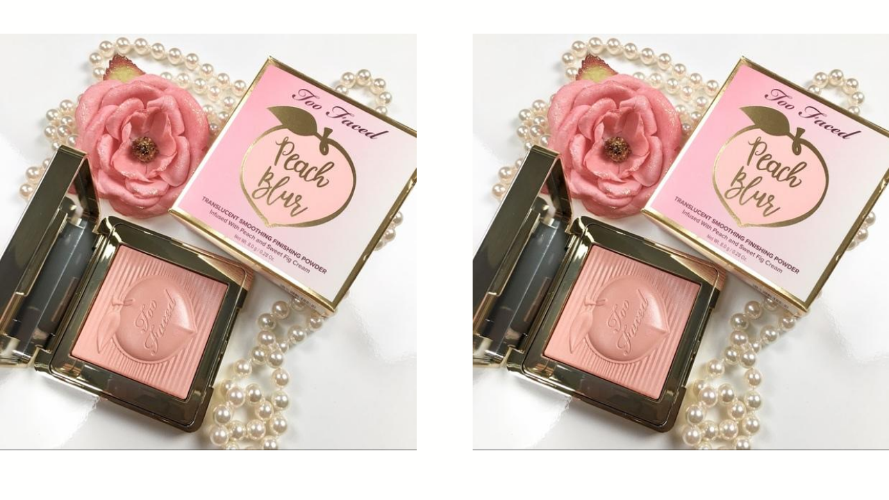 A) TOO FACED PEACH BLUR TRANSLUCENT SMOOTHING FINISHING POWDER